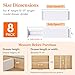 Lifewit 8 Pack Drawer Dividers 4