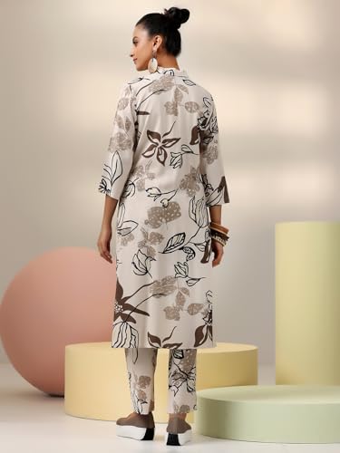 Image of Libas Womens Printed Rayon Co ord Set for Women | daily wear | casual wear | office wear