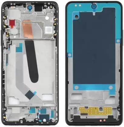 SOULSHINE LCD Middle Frame panal Crome Chassis Body Compatible with Mi 11x: Black