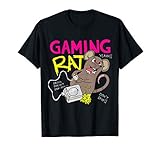 Lustige Gaming Ratte Video Game Computer Videogame PC Oberteil ist das perfekte Geschenk unter dem Weihnachtsbaum. Ideal zu Weihnachten, Geburtstag und Feiertagen für Mutter, Vater, Opa, Oma, Onkel, Tante, Bruder, Schwester, Mädchen und Jungen.