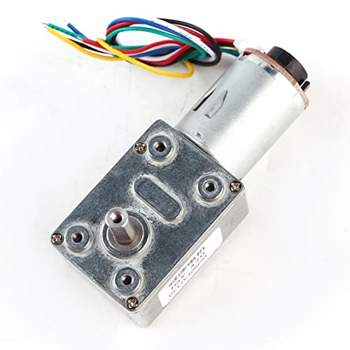Moteur à engrenages Karlak biphasé 12V 30 tr/min avec encodeur précis pour vis sans fin