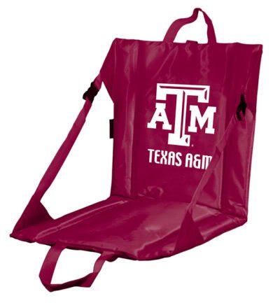 Image of Logo Brands Officially Licensed NCAA Unisex Stadium Seat, One Size, Team Color