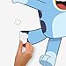 RoomMates Bluey Peel and Stick Giant Wall Decals, RMK5458GM