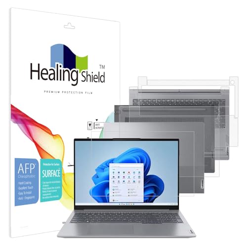 Healingshield スキンシール液晶保護フィルム Screen Protector Oleophobic AFP Clear Film Compatible with LENOVO Thinkbook 16 gen7
