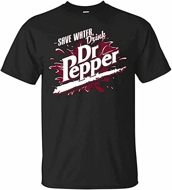 Save Water Drink T-Shirt Funny Cotton Tee Vintage Gift for Men Women