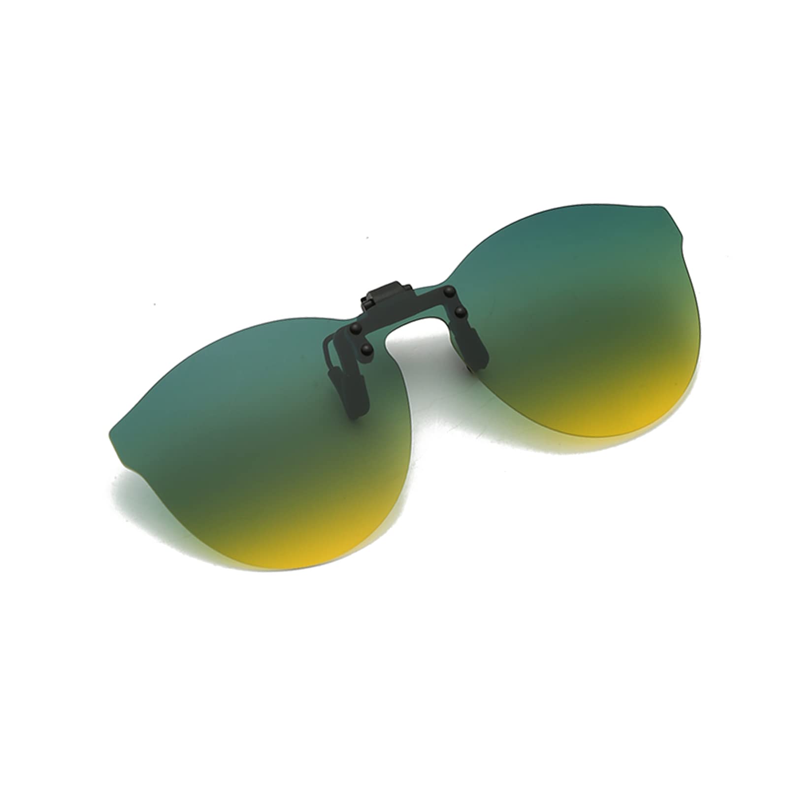 YAMEIZE Gafas de Sol Polarizadas con Clip Protección UV400 Antirreflejo Lente Sin Montura Abatible