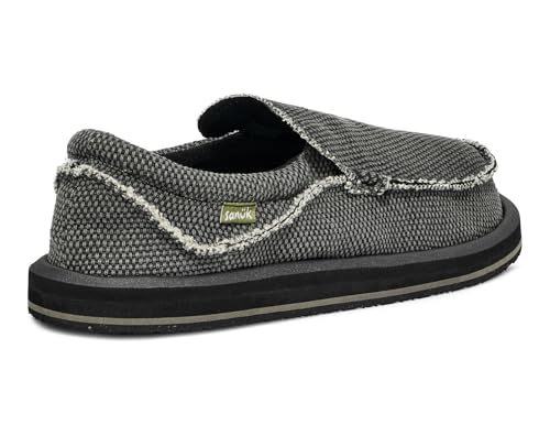 Image of Sanuk Mens Chiba Loafers for Men | Mens Shoes | Slip On Shoes for Men | Men's Slip-on Loafers | Comfort Foam Footbed