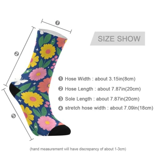 Calcetines florales y animales en pack de 3 pares como regalo para amigos y familia 5