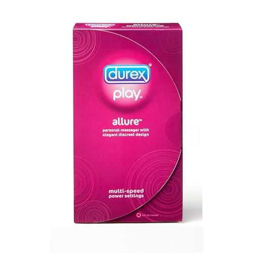 Durex Allure Vibrating Personal Massager Vibrator, 1 Count