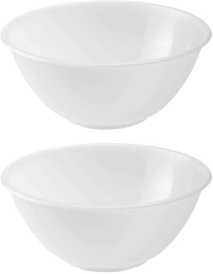 eMKay® Set of 2 Clear Plastic Mixing Bowls 30cm (7000ml) Amazon.co