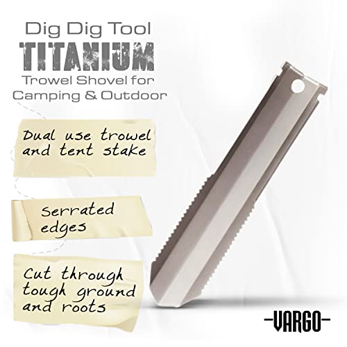 Vargo Titanium Dig Dig Tool
