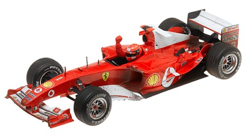 Ferrari F1 2004/05 - Aileron Arrière De Carrosserie - Pièce Détachée Kyosho/De Agostini N.76 - Échelle 1/8