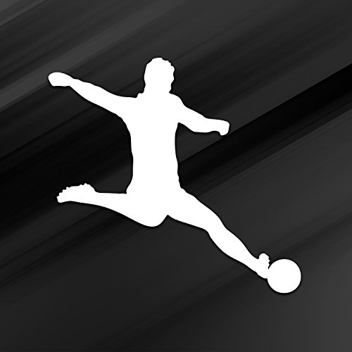 Vincit Veritas Soccer Decal Soccer Sticker White Vinyl Decal Sticker Soccer Mom Soccer Coach Gifts Soccer Accessories Soccer Gifts Soccer Stuff | Premium Quality | 5.5 Inch | D024-W