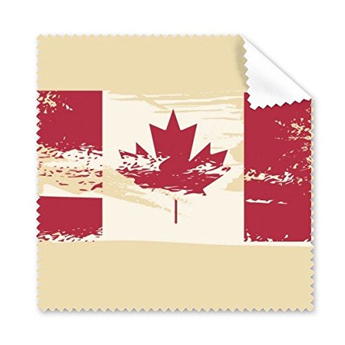 Chiffon de nettoyage lunettes Canada en tissu doux à motif feuille d'érable