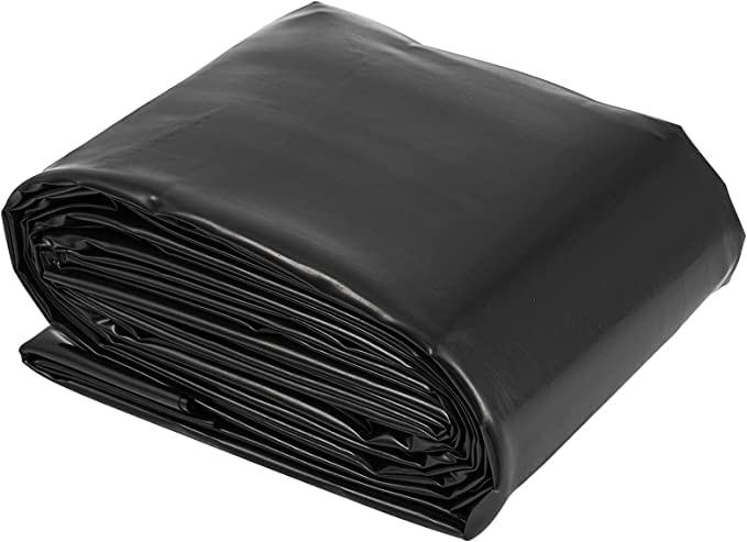 10 x 15 FT Pond Liner, 20 Mil Fish Pond HDPE Liner, Pond Liners for Outdoor Ponds, Koi Ponds, Garden Fountain, Waterfall