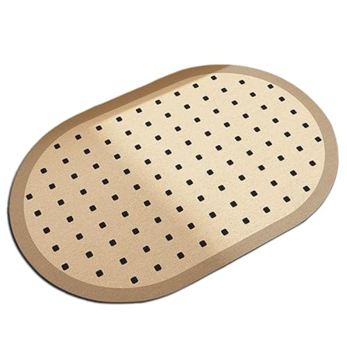 Generisch Alfombrilla de ducha, felpudo para baño y ducha, secado rápido, lavable, absorbente, tierra antideslizante para cocina, inodoro, lavandería apartamento