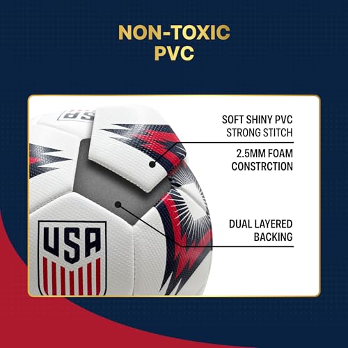 Image of Icon Sports Officially Licensed US Soccer Federation Soccer Ball