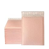 KJBDQQH Bolsas para Envíos Postales Paquete de Entrega Embalaje Suministros for pequeñas Empresas Sobres Paquetes de envío Bolsa de Embalaje con sobre de Burbujas(Light Pink,11 * 15cm)