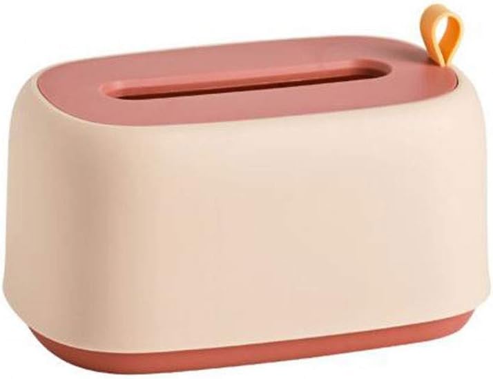 1pc Automatic Spring Wall Mount Desktop Home Kitchen Living Room Tissue Storage Box with Sticker Bathroom Accessories