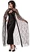 Forum Novelties Sheer Spider Web Hooded Cape