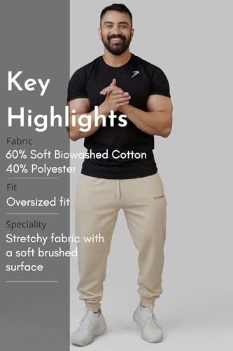Image of FUAARK Signature Oversized Joggers for Men