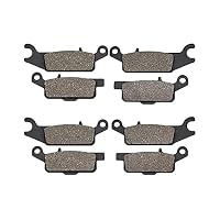 Pastiglie freno Per YFM 700 Pastiglie Freno Anteriore Posteriore Per Moto Per Grizzly 2007-2015 Per Yamaha Per YFM550 Per YFM 550 Per Grizzly 2009-2014 Per YFM700 Pastiglie freni per moto ( Color : Fo