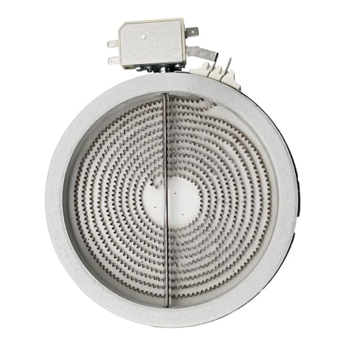 Upgraded 6" Radiant Surface Element fit for Electrolux Frigidaire 318178110 316010205 318198830 fit for LG MEE62385001 fit for Samsung DG47-00060A fit for Whirlpool WP8273994 W11171119 1 Pack LUXRILIX