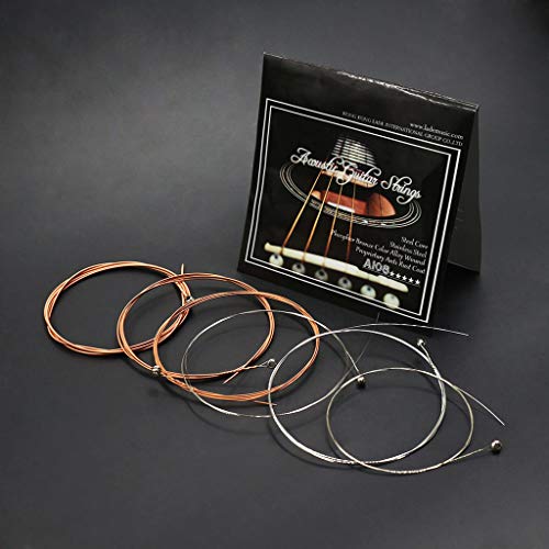 suoryisrty A108 Cordes Guitare Acoustique Bronze Phosphor Alliage Couleur 1er-6ème (.009-.045) - Les Beatles, Paul McCartney, John Lennon, RIngo Starr, George Harrison suoryisrty A108 Cordes Guitare Acoustique Bronze Phosphor Alliage Couleur 1er-6ème (.009-.045)