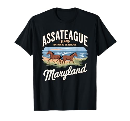 Assateague Island Maryland Adventure National Park T-Shirt