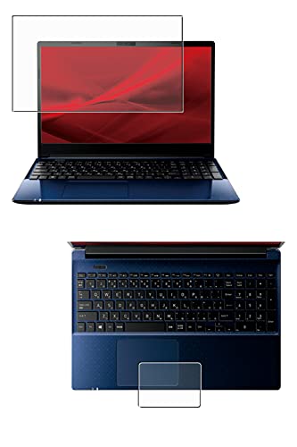 【2枚組(画面+タッチパッド)】 ClearView(クリアビュー) dynabook C6 C7 C8 C6/U C7/U C8/U 2021秋冬モデル 15.6インチ 用 高機能 反射防止 液晶 保護 フィルム スムースタッチ 抗菌 タイプ 日本製
