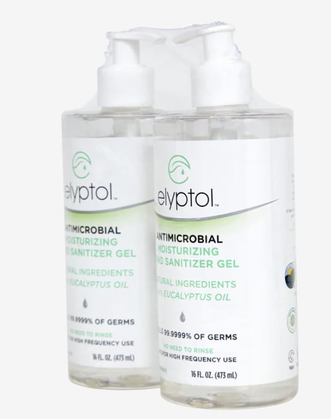 Elyptol Organic Hand Sanitizer 16 Fl Oz (Pack of 2) Eucalyptus Scented Hand Sanitizer Vegan All Natural Cruelty Free image 5