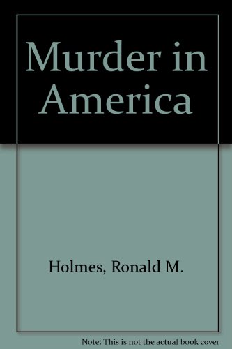 Murder in America 0803950543 Book Cover