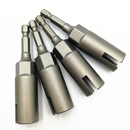 Lot De 4 écrous Ronds à Fente M18x1,5 Mm - Acier Au Carbone - Neufs Marque Uxcell