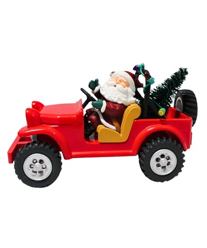 Hallmark QX5684 Here Comes Santa: Santa 4x4 18th in Series 1996 Keepsake Ornament