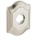 Baldwin R027.IDM Individual 3.25" Height Bethpage Dummy Rosette, Lifetime Satin Nickel