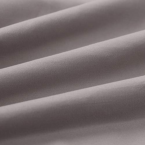 Colcha impermeable Queen gris de 60X80+18 pulgadas lavable a máquina 4