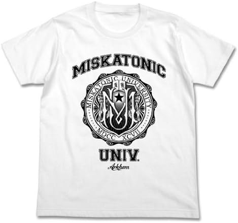 Amazon Co Jp コスパ ミスカトニック大學 購買部 ミスカトニック大学 Tシャツ White Lサイズ ファッション
