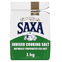 Saxa Iodised Cooking Salt Bag Catering Bulk Flavour for Cooking Saxa Seasoning Saxa Spice All Purpose Seasoning 1kg
