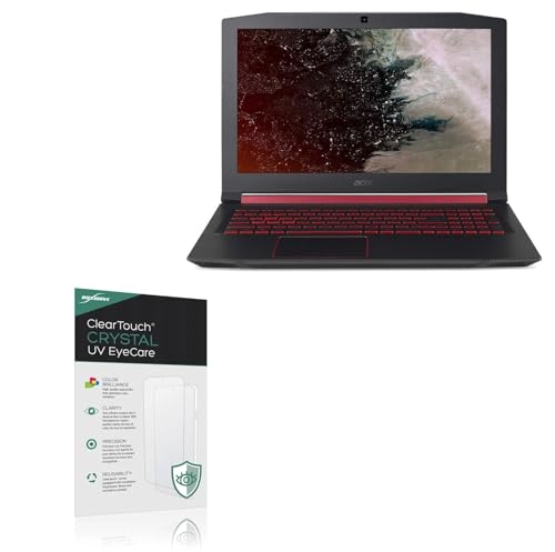 BoxWave Screen Protector Compatible With Acer Nitro 5 (AN515-42) - ClearTouch Crystal Anti-UV EyeCare (2-Pack), Filters out Harmful Blue Light Reduce Fatigue