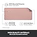Logitech Desk Mat - Studio Series, Multifunctional Large Desk Pad, Extended Mouse Mat, Office Desk Protector with Anti-Slip Base, Spill-Resistant Durable Design, in Darker Rose