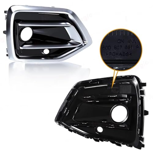 Cache antibrouillard cassé ? Grille calandre de remplacement paire gauche droite Q5 FY