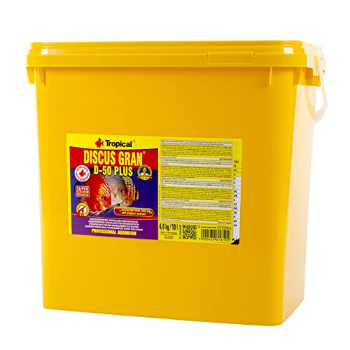 D-50 plus è un alimento che migliora il colore sotto forma di granuli affondanti con un alto contenuto proteico (50%)