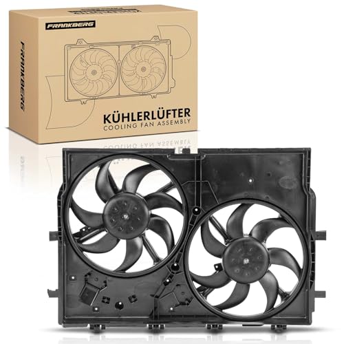Frankberg Ventilador de refrigeración del motor compatible con Jumper Bus 2.0L-3.0L 2006-Hoy Ducato Bus 250 2.2L 2.3L 3.0L 2006-Hoy Boxer Bus 2.0L-3.0L 2006-Hoy