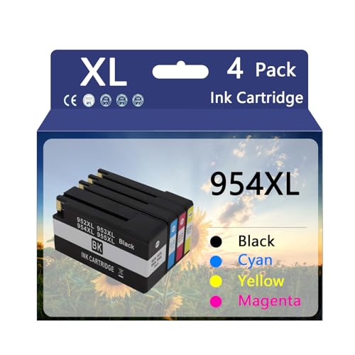 954XL High Yield Ink Cartridges for HP 954XL Ink Cartridges