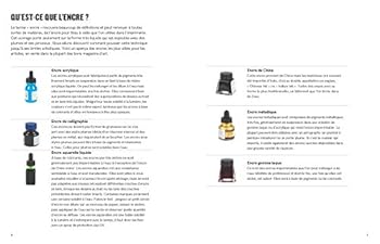 Hardcover Faites de nouvelles expériences avec l'encre [French] Book