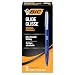 BIC Atlantis Original Retractable Ball Pen, Medium Point (1.0 mm), Blue, 12-Count