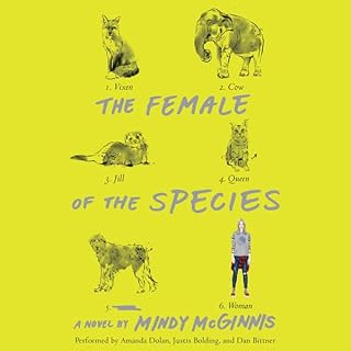 The Female of the Species Audiolibro Por Mindy McGinnis arte de portada