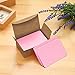 VANRA 300PCS Small Blank Index Cards 3.5x2 inches Note Cards Study Flash Cards, Word Message Gift DIY Cards Kraft Paper Tags (Pink, 300/Pack)