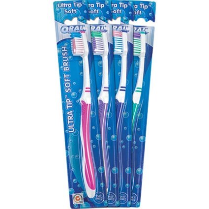 Adult Ultra Tip Toothbrush, 100 pcs