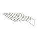 Econoco SWEC/2314 Straight Shelf, 24" Length x 14" Depth, Epoxy Chrome (Pack of 6)